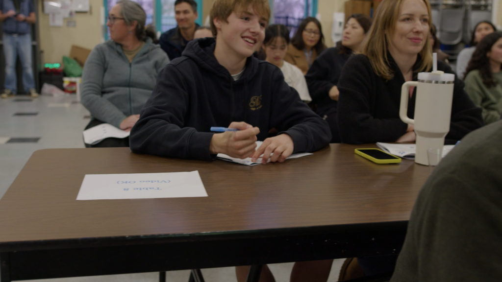 Student and parent at MPA workshop Student and parent at MPA workshop